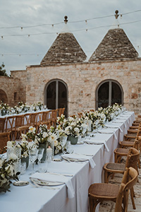 decorazioni di classe per questo matrimonio in italia