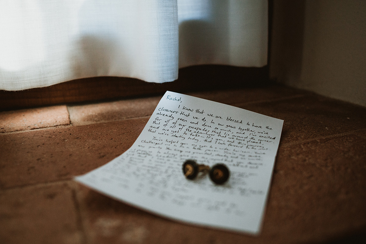 Elopement at Abbey of San Galgano Italy