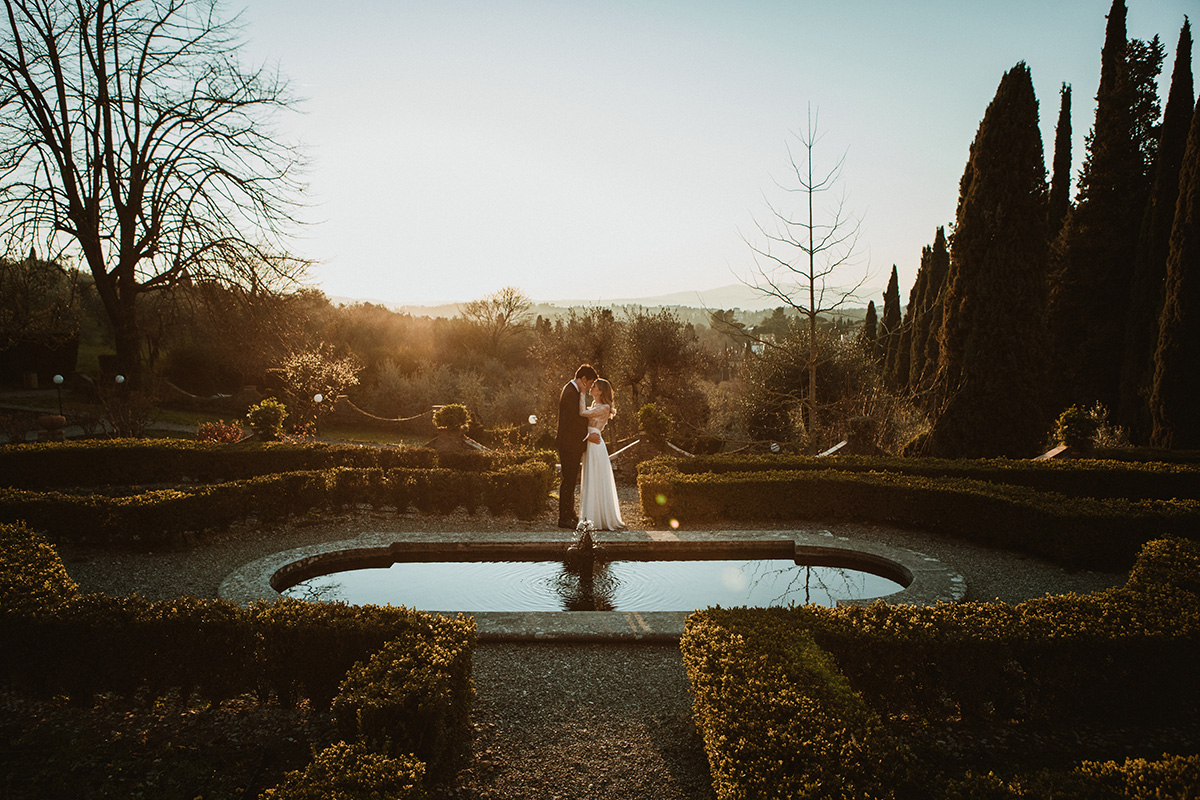 Elopement at Abbey of San Galgano Italy