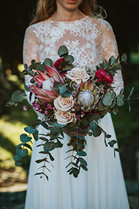 Elopement at Abbey of San Galgano Italy