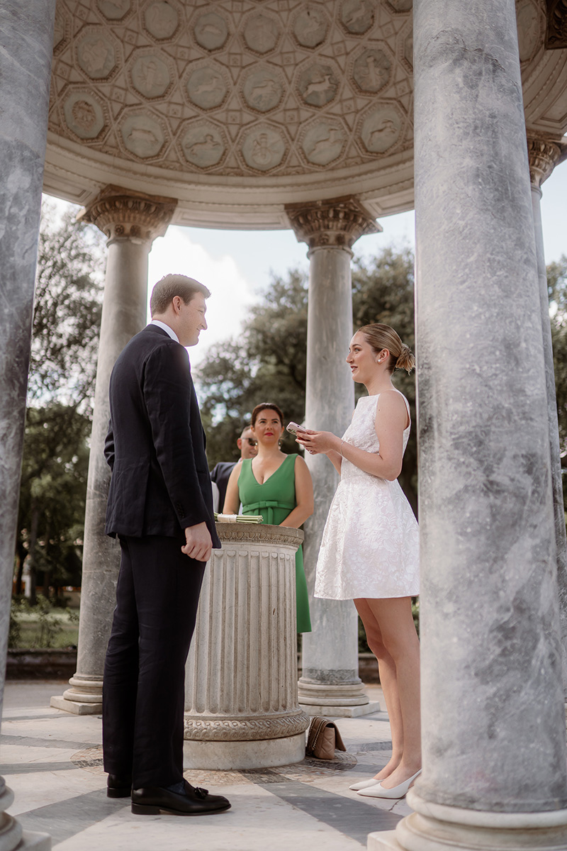 elopement in Rome